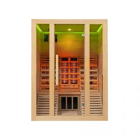 Sauna uscata OSLO, cu 2 tipuri de Incalzitoare - 150 x 150 x 200cm