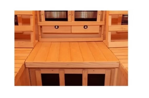 Sauna uscata OSLO, cu 2 tipuri de Incalzitoare - 150 x 150 x 200cm