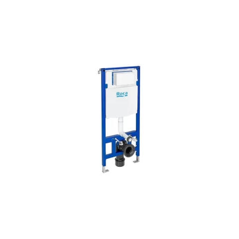Set vas WC Roca Hebe, Rezervor Incastrat si Clapeta Roca Duplo One, Garnitura de Izolare Fonica