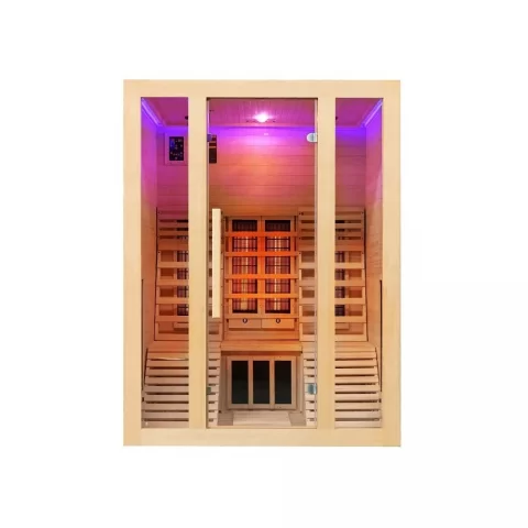 Sauna uscata OSLO, cu 2 tipuri de Incalzitoare - 150 x 150 x 200cm