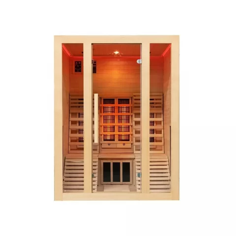 Sauna uscata OSLO, cu 2 tipuri de Incalzitoare - 150 x 150 x 200cm