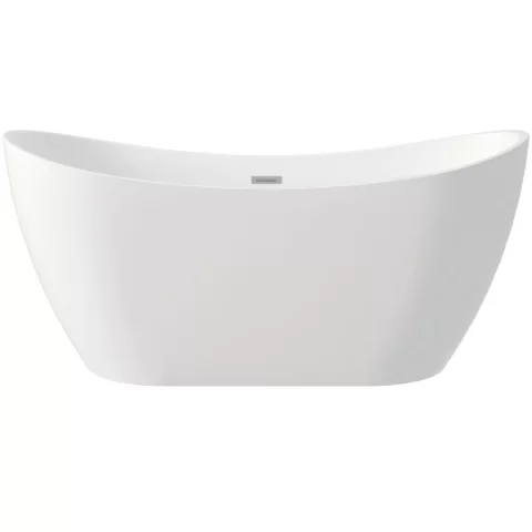 Cada freestanding simetrica Deante Arnika, 150x72 cm, acril alb lucios