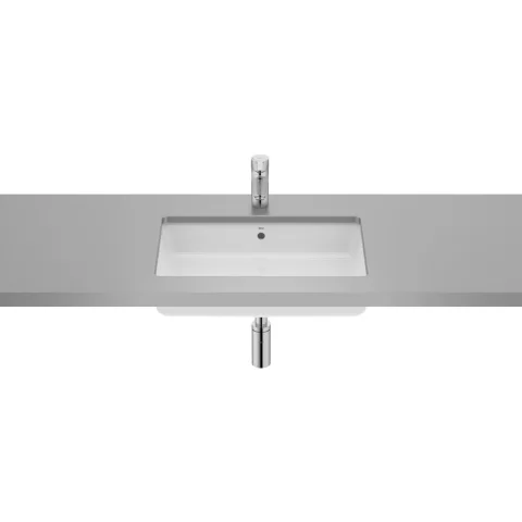 Lavoar Roca Gap 55x35 cm dreptunghiular sub blat alb lucios
