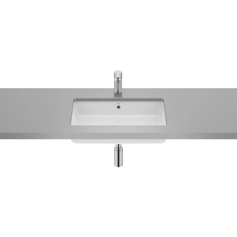 Lavoar Roca Gap 55x35 cm dreptunghiular sub blat alb lucios