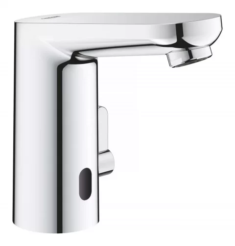 Baterie Grohe Eurosmart E cu infrarosu, marime S, Crom lucios