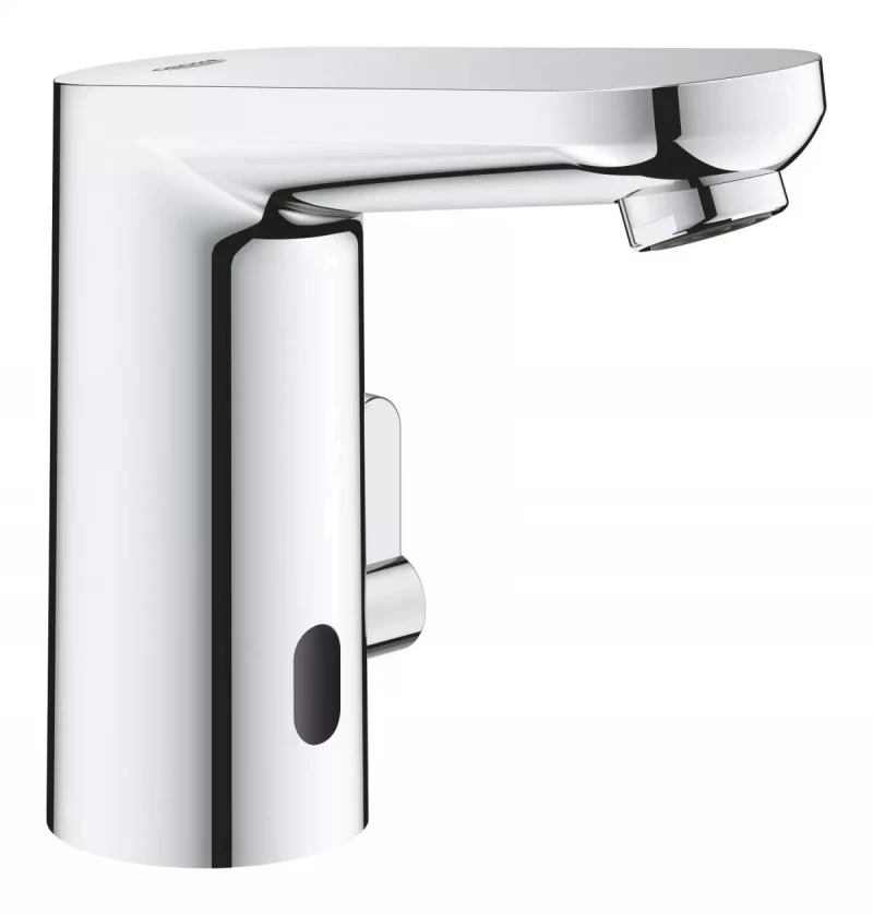 Baterie Grohe Eurosmart E cu infrarosu, marime S, Crom lucios