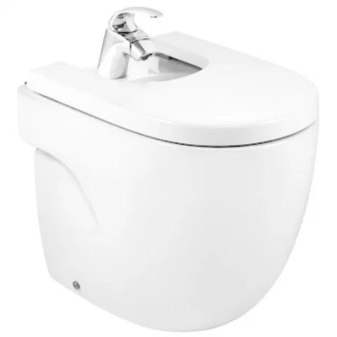 Bideu pe pardoseala Roca Meridian Compact 52x36 cm
