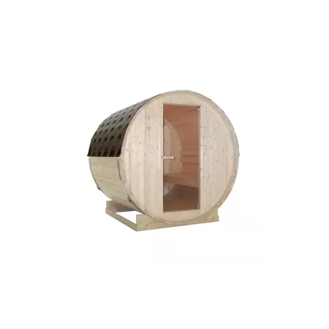 Sauna finlandeza de exterior Sanotechnik Tromso L, 4 persoane