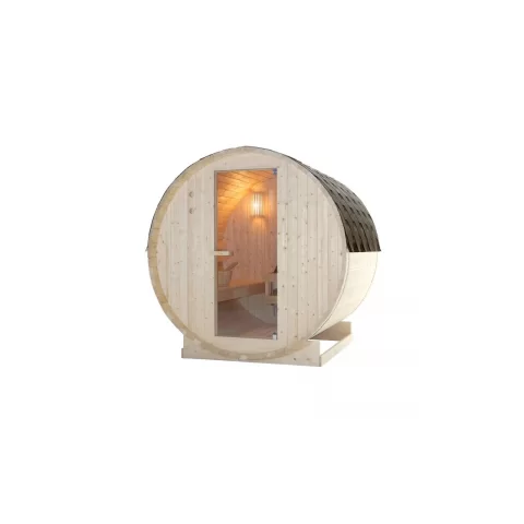 Sauna finlandeza de exterior Sanotechnik Tromso L, 4 persoane