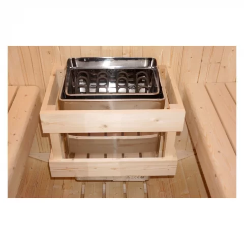 Sauna finlandeza de exterior Sanotechnik Tromso L, 4 persoane