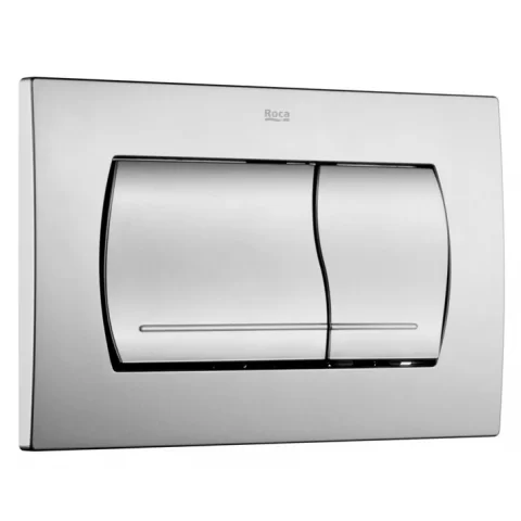 Clapeta de actionare Roca Active 52 WC dual-flush, crom lucios