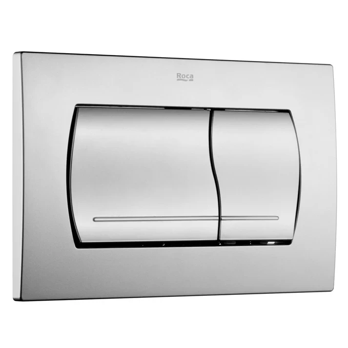 Clapeta de actionare Roca Active 52 WC dual-flush, crom lucios