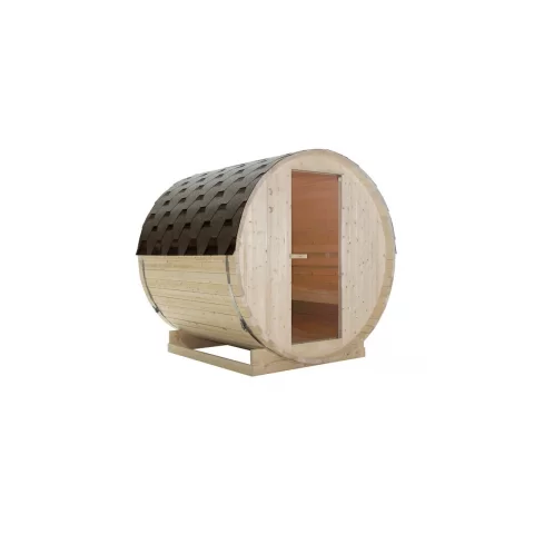 Sauna finlandeza de exterior Sanotechnik Tromso L, 4 persoane