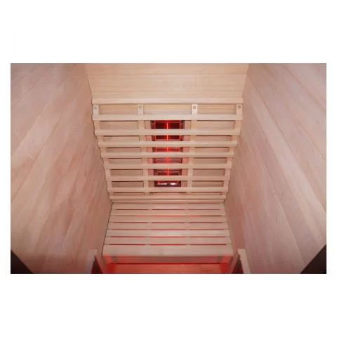 Sauna uscata infrarosu Sanotechnik Ruby 1 lemn canadian 100x90x195 cm