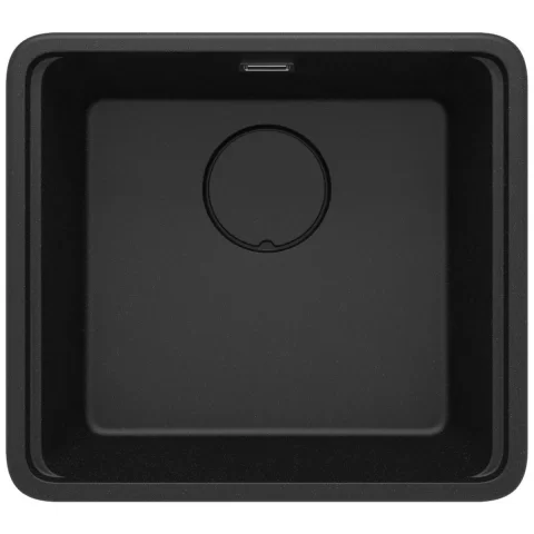 Chiuveta Deante Momi granit 50x45 cm negru grafit