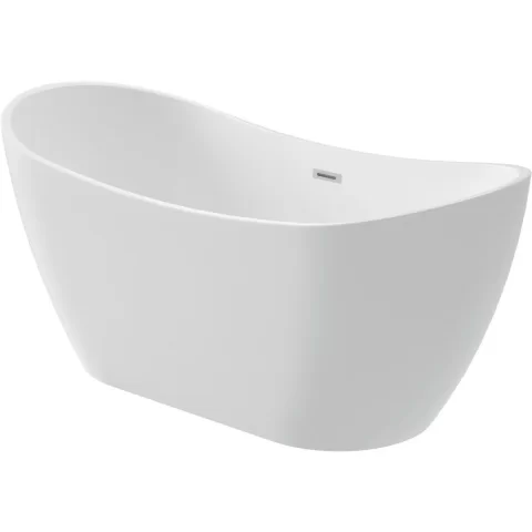 Cada freestanding Deante Arnika 170x72 cm ovala alb