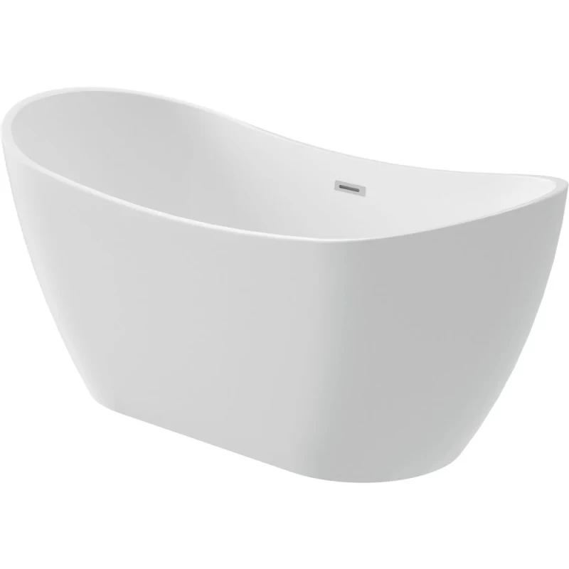 Cada freestanding Deante Arnika 170x72 cm ovala alb