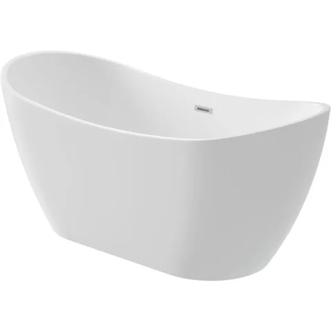 Cada freestanding Deante Arnika 160x72 cm ovala alb