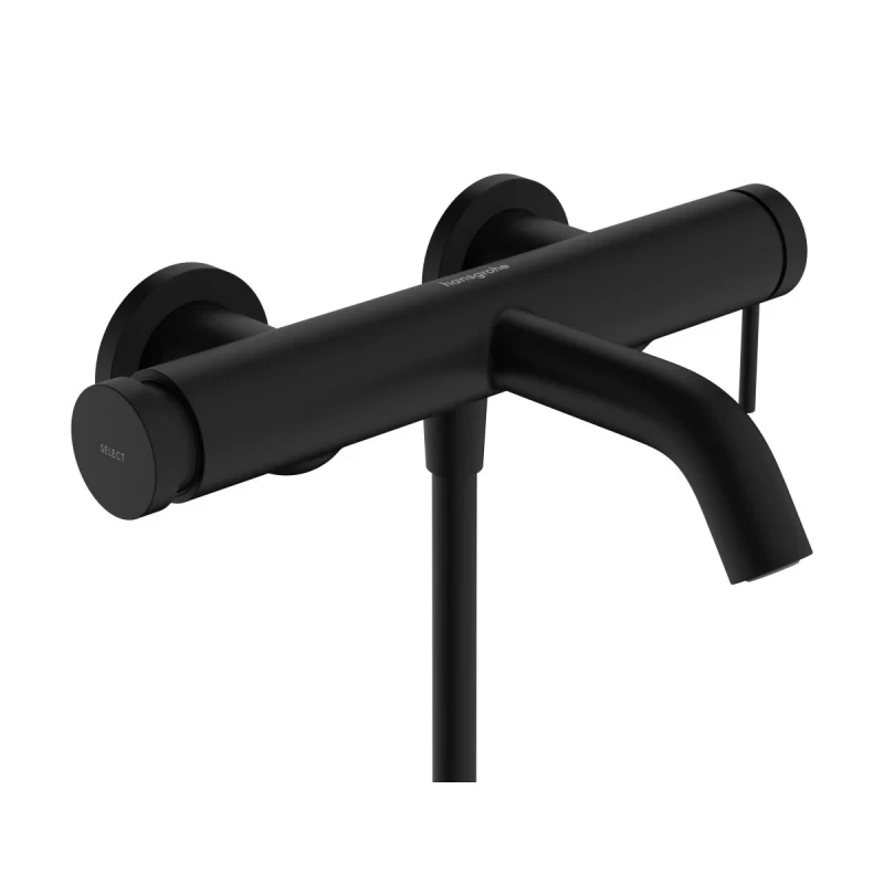Baterie Hansgrohe Tecturis S cada-dus incastrata negru