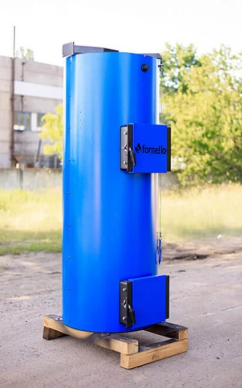 Centrala pe combustibil solid, Fornello Turbo 25 kW, cu automatizare