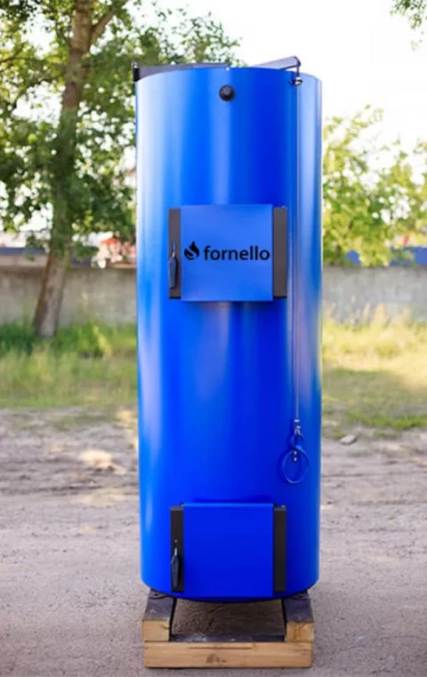 Centrala pe combustibil solid, Fornello Turbo 25 kW, cu automatizare