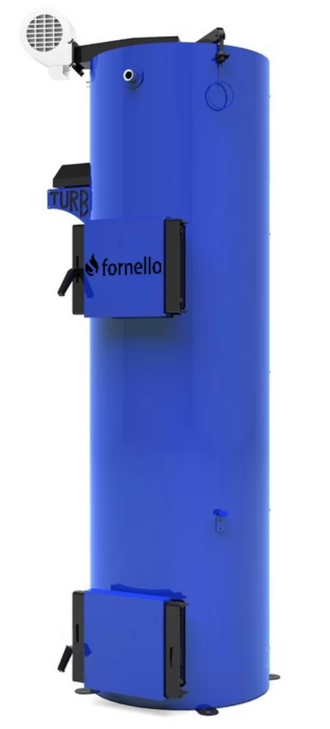 Centrala pe combustibil solid, Fornello Turbo 25 kW, cu automatizare