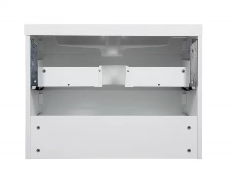  Set mobilier si lavoar suspendat Accent Lux, 75 cm alb
