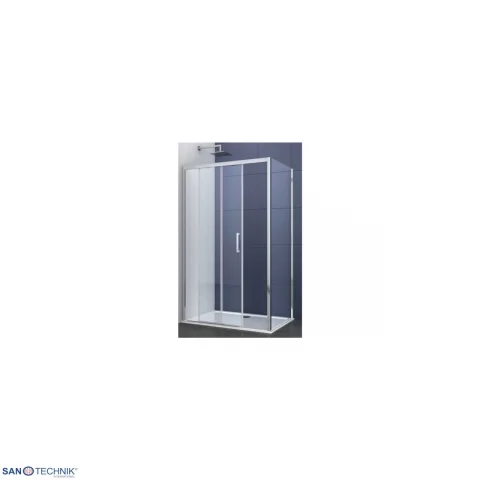 Cabina dus dreptunghiulara Sanotechnik Elite 80x120xH195 cm