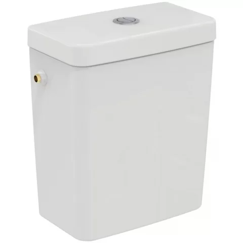 Rezervor WC Ideal Standard Connect CUBE , 3/6 L, dubla actionare ,alimentare laterala