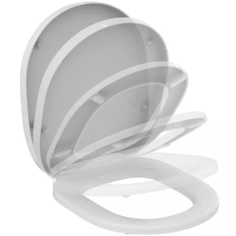 Set PROMO Vas WC Ideal Standard Connect Cube, rezervor WC si Capac soft-close