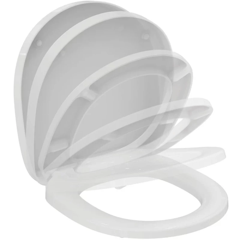 Capac WC inchidere lenta Ideal Standard Connect Space, 37x39,5 cm