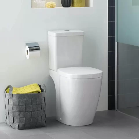 Set PROMO Vas WC Ideal Standard Connect cu rezervor ARC si capac WC