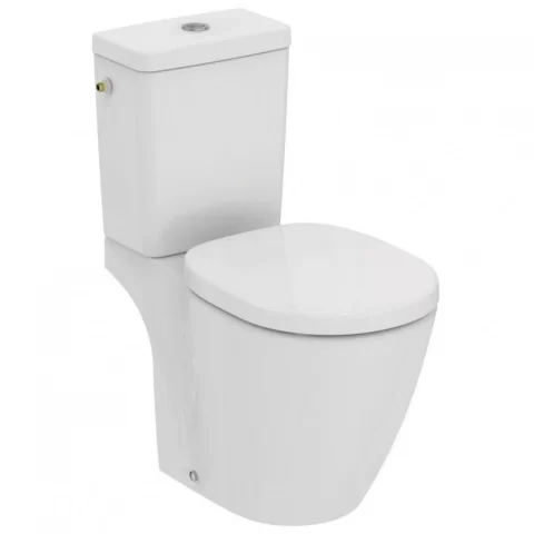 Set PROMO Vas WC Ideal Standard Connect Cube, rezervor WC si Capac soft-close