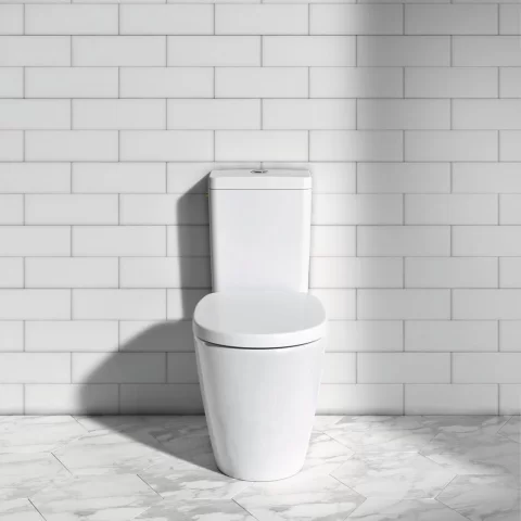 Set PROMO Vas WC Ideal Standard Connect Cube, rezervor WC si Capac soft-close