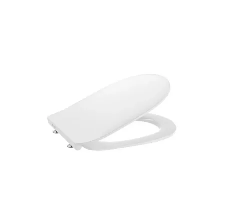 Capac WC slim Roca Debba cu inchidere lenta, 35,8x44,4 cm