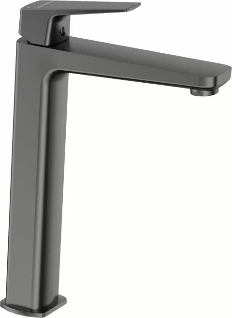 Baterie lavoar inalta Deante Blur, 29cm negru titan