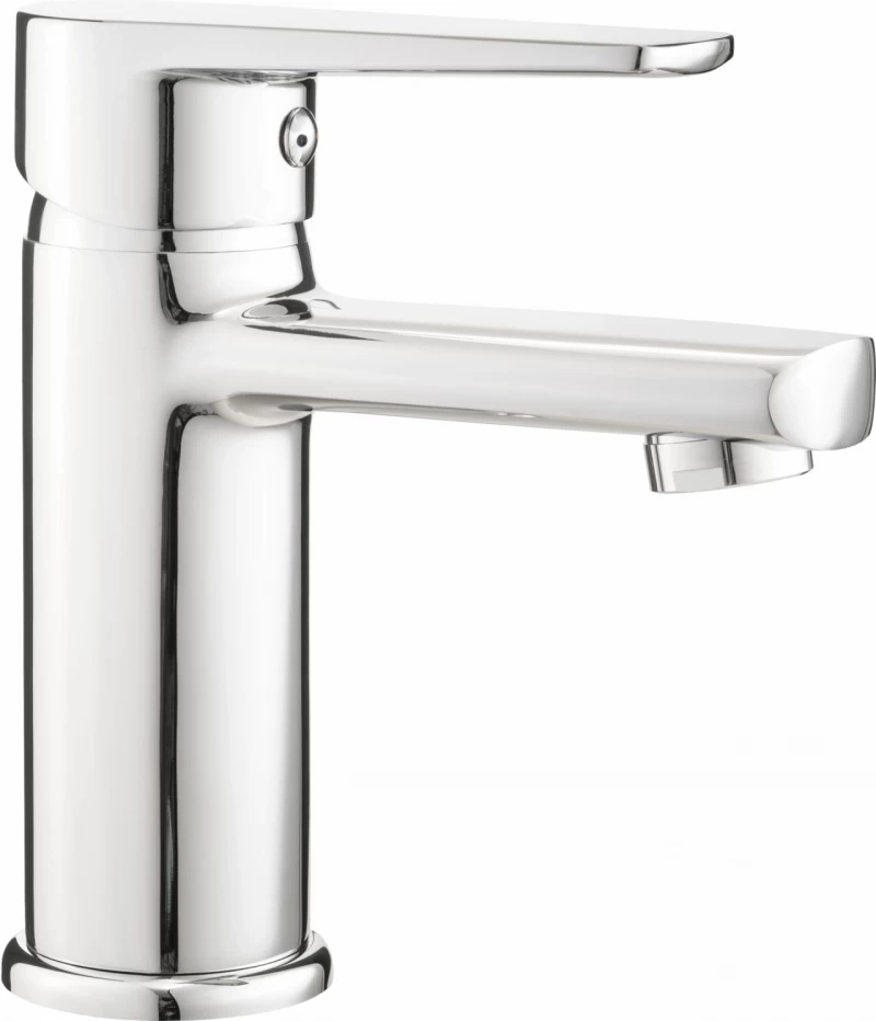 Baterie lavoar Deante Tubo crom, 15 cm