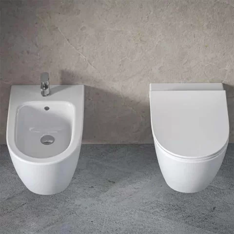 Bideu Suspendat Ideal Standard i.Life O alb T568101