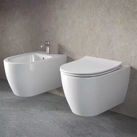 Bideu Suspendat Ideal Standard i.Life O alb T568101