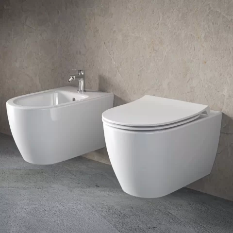Vas wc Ideal Standard i.Life O vas wc suspendat Rimless HydroTwist alb T568001