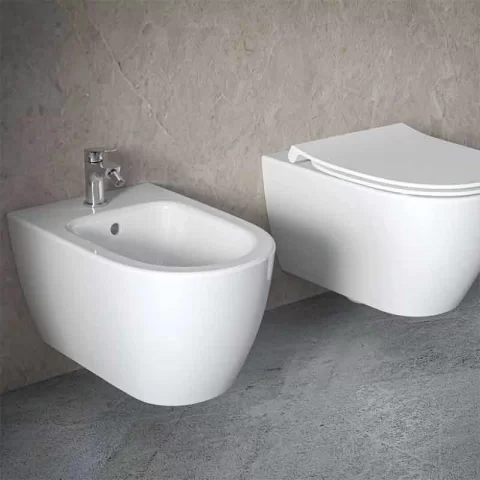Bideu Suspendat Ideal Standard i.Life O alb T568101