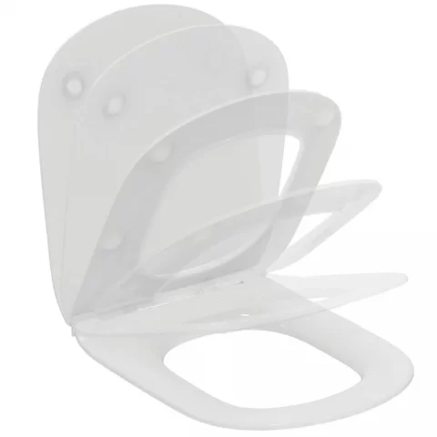 Capac WC Ideal Standard Tesi slim cu inchidere lenta