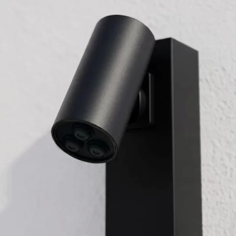 Panel de dus Black Premium cu polița integrata, hidromasaj si cap de dus reglabil