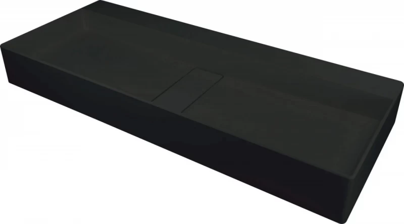 Lavoar din granit Deante Blur, 80x40x12 cm, negru