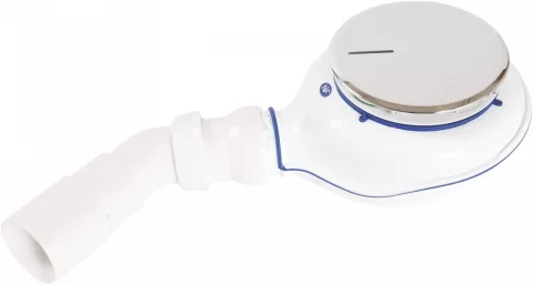 Sifon slim cadita de dus Deante Easy Clean, 90 mm, crom