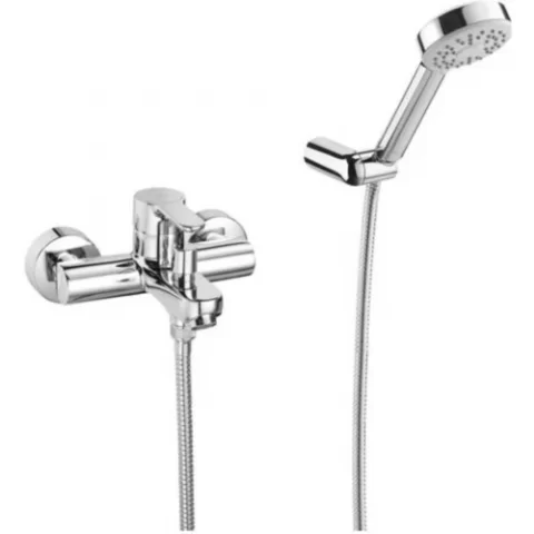 Set Baterie Roca L20 cada dus, suport si para dus crom