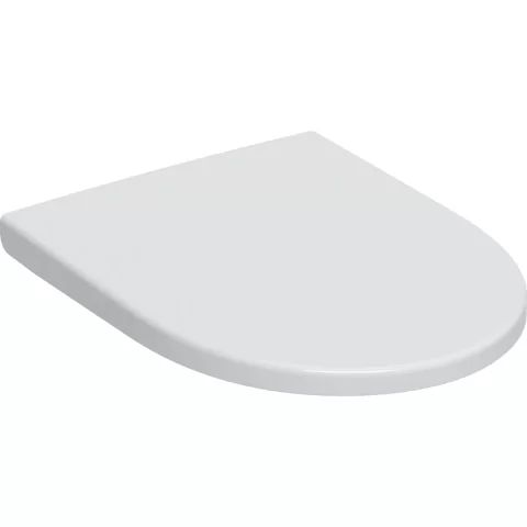 Capac WC soft close Geberit iCon EasyMount, 45x36cm, alb