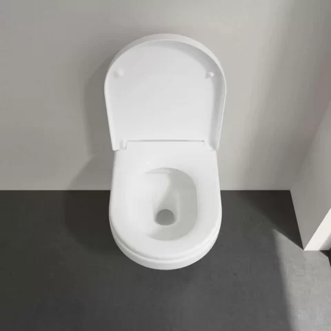 Set PROMO Villeroy&Boch Architectura vas WC Rimless Direct Flush, si capac Soft Close 53x37xH33 cm