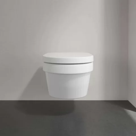 Set PROMO Villeroy&Boch Architectura vas WC Rimless Direct Flush, si capac Soft Close 53x37xH33 cm