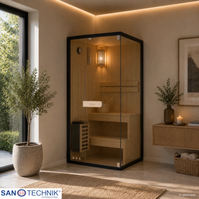 Sauna finlandeza FALUN S 100x120x200 cm